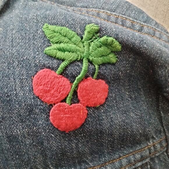 Wrangler Jean Jacket Unique Embroidery & Bob Dylan‎ Patch Womens Size Large - Picture 6 of 11